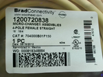  Brad Connectivity 1200720838 Micro-Change Cordset 4P Female Str Factory Sealed Image