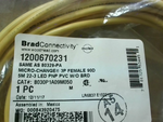 Brad Connectivity 1200670231 Micro-Change Cordset 3P Female 90d Factory Sealed Image