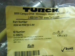  Turck RSM 40 RSM 50-0.3M Cordset Male Double-Ended 0.3M U-50675 Factory Sealed Image