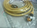  Turck RSM RKM 50-4M Cordset 5P Straight Female Male 300V 4M U23 Factory Sealed Image