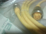  Turck RSM RKM 50-3M Cordset 5P Straight Female Male 300V 3M U22 Factory Sealed Image