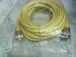  Turck RSM RKM 50-8M Cordset 5P Straight Female Male 300V 8M U22 Factory Sealed Image
