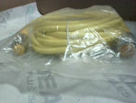  Turck RSM RKM 50-8M Cordset 5P Straight Female Male 300V 8M U22 Factory Sealed Image