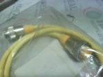  Turck RSM RKM 50-1M Cordset 5P Straight Female Male 300V 1M U22 Factory Sealed Image
