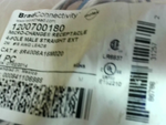  Woodhead 1200700180 Receptacle, 4 Pole 18 AWG, Straight Factory Sealed Image