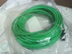  IFM E118423 Crossed Cable Ethernet Connection RJ45/M12  4P Male Factory Sealed Image