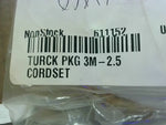  Turck PKG 3M-2.5 Cordset 3P Female Stright 2.5M Factory Sealed Image