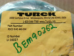  Turck RSCD RJ45 440-5M Network Hybrid Cable 4P Male 5M U-16027 Image