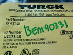  Turck RK 4.4T-10 Cordset Eurofast 4P Female Stright 10M  U2173 Factory Sealed Image