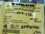  Turck RK 4.4T-0.5-RS 4.4T Eurofast Cordset 4P Male/Female Straight Factory Sealed Image
