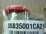  Siemens 3SB3500-1CA21 Red Mushroom Push Button Operator w/ Hold Factory Sealed Image