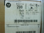  Allen Bradley 20BD8P0A3AYYARC0 3HP PowerFlex 700 AC Drive 3 Pha Image