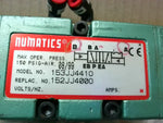  Numatics 153JJ441O Double Solenoid Valve w/ Ported Base Image