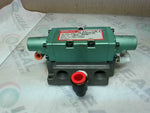  Numatics 153JJ441O Double Solenoid Valve w/ Ported Base Image