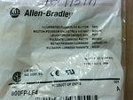  Allen Bradley 800FP-LF4 Red Illuminated Flush Push Button switch Factory Sealed Image