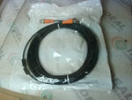  IFM EVC116 Sensor Cable Male to Female 4 Pole 250 VAC 300VDC 1. Factory Sealed Image