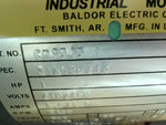  Baldor CM3545 1HP AC Motor 56C Frame 3450RPM 230/460VAC Image