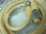  Turck RSM RKM 36-4M/S1587 Cord Set 3 Conductor, Male & Female C Factory Sealed Image