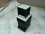  Siemens 3RH1140-1BB40 Contactor Relay 10A 240VAC w/ 3RH1911-1HA Image