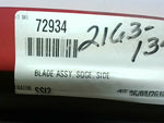  Tennant 72934 Blade Assy. Squeegee Side Red Gum Model 8400 8410 Image