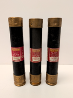 Bussmann FRS-R-35 (Lot of 3) Fusetron 35A Time Delay Fuse Class RK5 600V 35 Amp