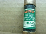  Fusetron FRN-R-40 Dual Element Time Delay Fuse Image
