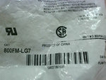  Allen Bradley 800FM-LG7 Illuminated Guarded Push Button Clear Factory Sealed Image