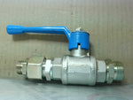  Festo QH-3/4 Ball Shut Off Valve Series R 3/4"NPT  0-30 Bar Image