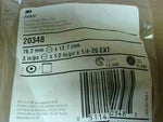  3M 20348 Stikit Low Profile Disc Pad, 3 in x 1/2 in x 1/4-20 Ex Image