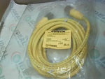  Turck RSM RKM 86-5M/S1587 Minifast B & C Molded Cordset 5M U2-0 Factory Sealed Image