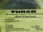  Turck RSM RKM 86-5M/S1587 Minifast B & C Molded Cordset 5M U2-0 Factory Sealed Image