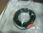  IFM EVC133 Connection Cable 4P Female 90 Deg. 4P Male Stright   Factory Sealed Image