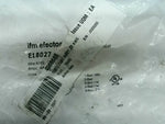  IFM E18027 Female Cordset 5-Pin 22AWG 4M Length 4A 300V Cable Image