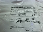  IFM EVC012 Cordset 4P Straight Male Female 250VAC 300VDC 4A 1M Factory Sealed Image