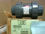  Hayward TC10200ST 2" Inch True Union Viton Ball Check PVC Slip Image