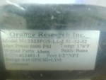  Orange Research 2323FGS-1A-2.5L-52-52 Differential Pressure Flo Factory Sealed Image