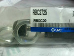  SMC RBC2725 Shock Absorber w/ Cap- O.D. Thread Size 27mm Stroke Factory Sealed Image