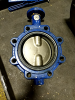  Keystone DI-NP/416/FKU 6" Butterfly Valve w/Handle Series 60L 2 Image