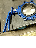  Keystone DI-NP/416/FKU 6" Butterfly Valve w/Handle Series 60L 2 Image