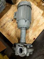  Gusher 11029G-L Pump/Motor 2HP 3450prm 145T Frame 460VAC 3PH  1 Image