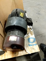  GE General Electric 2HP AC Motor 213 Frame 1160RPM 230/460VAC 3PH w/Stearns Brake Image