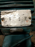  Reliance 3HP AC Motor 1730rpm 182T Frame 460VAC 3PH ENCL TEFC M Image