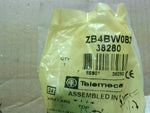  Schneider ZB4BE0B33 Contact Block w/ Green LED 24V Factory Sealed Image