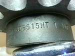  Martin  60BS15HT 1- 3/16" Roller Chain Sprocket 1-3/16" Bore Image
