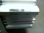  SMC CDQ2A32-15D Compact Cylinder 32mm Bore 15mm Stroke Factory Sealed Image