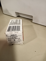  Pass & Seymour 5666-X Straight Blade Plug 15 Amps 250 Volts 2 P Image