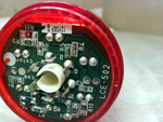  Patlite LCE-502 Continuous Light Red Pole Mount 24V AC/DC 40mm Image