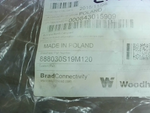  Woodhead 888030S19M120 Cordset 8P Male/Female Stright 12M Image