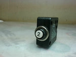  Tyco Electronics W58-XC4C12A-2 Push Button Circuit Breaker 2A Image