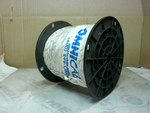  Omni L716ST-02 #16 Wire TC PVC 600/1000V White w/ Blue Stripe ( Factory Sealed Image